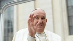 Papież podczas audiencji generalnej