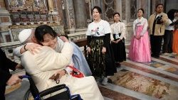 2024.11.24 Ojciec Święty i młodzi