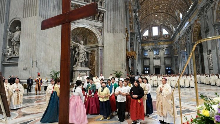 Die feierliche Übergabe der WJTs-Symbole