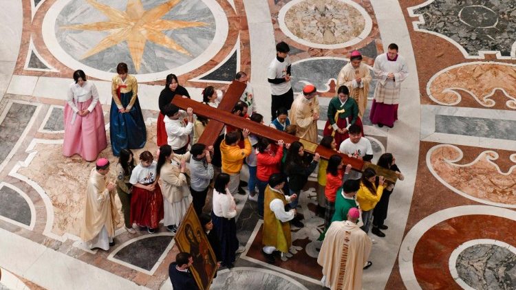 Passagem dos ícones da JMJ