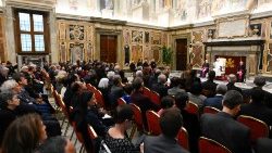 Audiencija Jono Pauliaus II šeimos ir santuokos studijų institutui