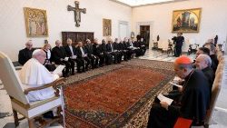 Аўдыенцыя для членаў Міжнароднай тэалагічнай камісіі