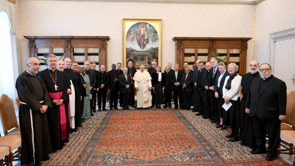 Аўдыенцыя для членаў Міжнароднай тэалагічнай камісіі