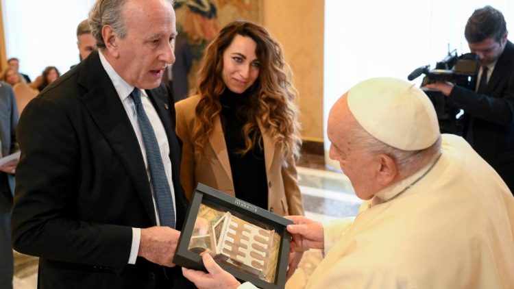 Die Audienz im Vatikan