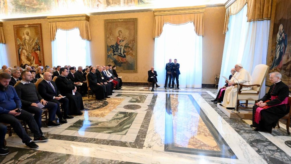 Аўдыенцыя для дэлегацыі французскіх палітыкаў