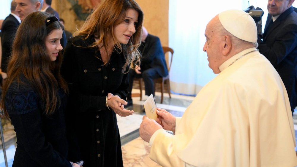 Аўдыенцыя для дэлегацыі французскіх палітыкаў