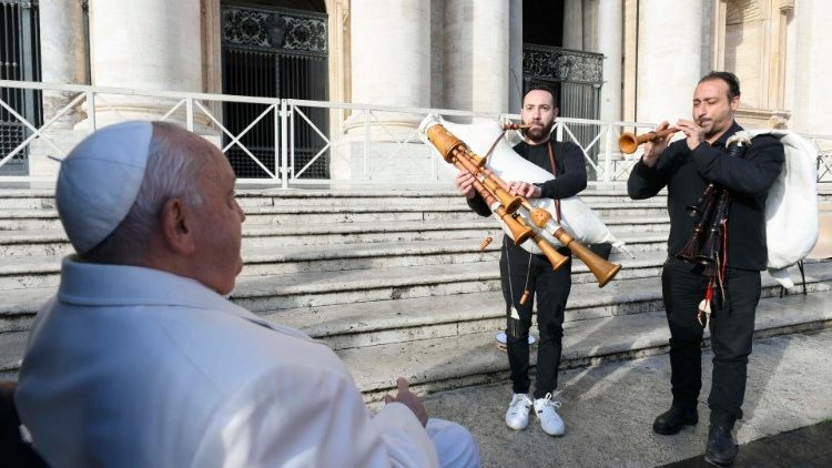 Momentaufnahme von der Generalaudienz