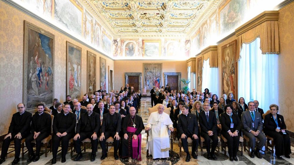 Аўдыенцыя для дэлегацыі Caritas з дыяцэзіі Таледа