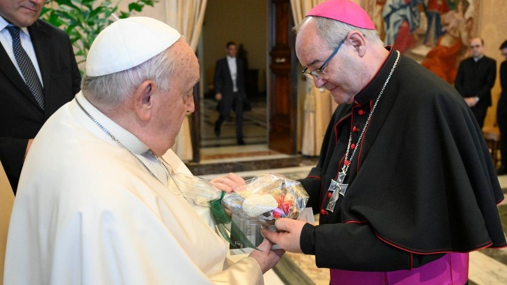 Аўдыенцыя для дэлегацыі Caritas з дыяцэзіі Таледа