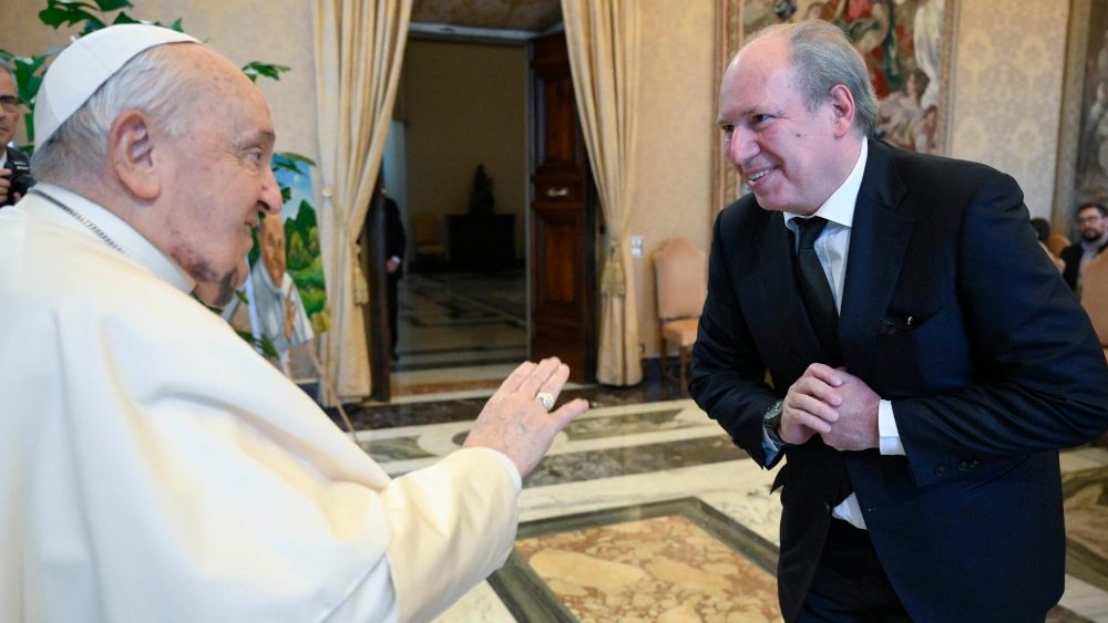 Аўдыенцыя для арганізатараў і ўдзельнікаў ватыканскага "Канцэрта з беднымі"