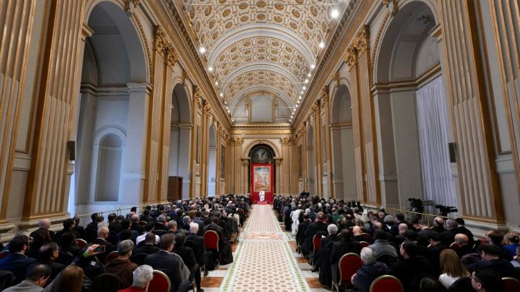 Audiencia del Papa a los participantes en el Congreso Internacional sobre el Futuro de la Teología