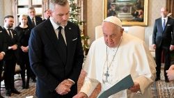 Pellegrini beim Papst