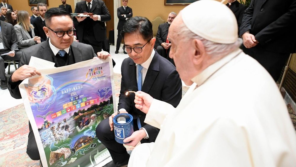 Аўдыенцыя з удзельнікамі Форума чалавечнай эканомікі (Human Economic Forum)