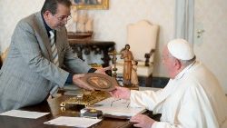 Аўдыенцыя для дэлегацыі Евангелічна-баптысцкай ромскай місіі ў Італіі