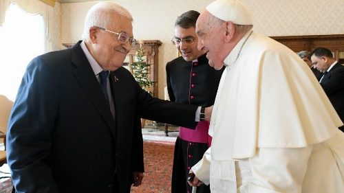 Папа встретился с президентом Государства Палестина