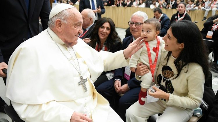 Papa na wanachama wa chama cha Italia dhidi ya Saratani