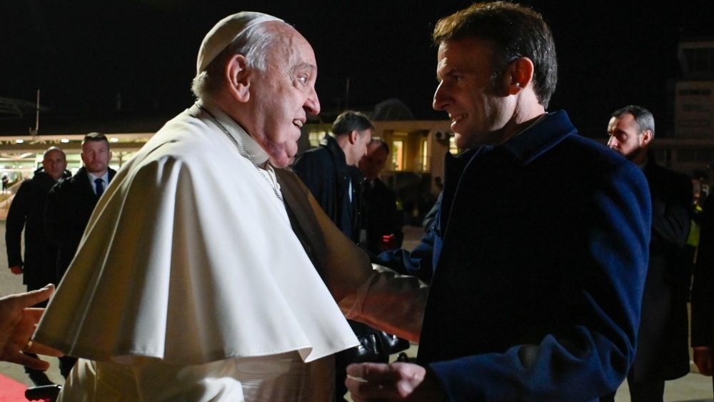 2024.12.15 Viaggio Apostolico ad Ajaccio - Congedo