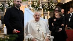 2024.12.15 Viaggio Apostolico ad Ajaccio - Incontro con Chiesa locale Seconda Parte