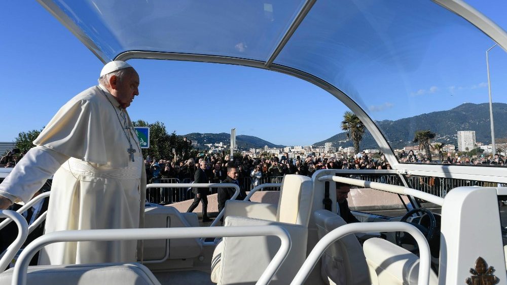 2024.12.15 Viaggio Apostolico ad Ajaccio - Trasferimento