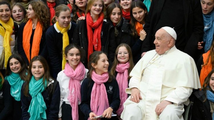 Общая аудиенция в Ватикане 8 января 2025 г.