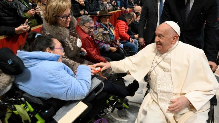 Audiencia del Papa Francisco a los peregrinos italianos del Camino de Santiago