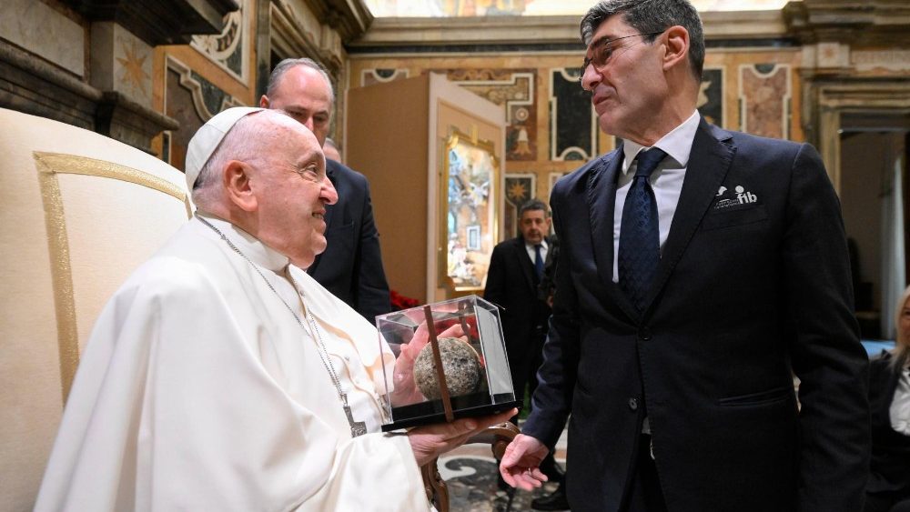 Audiência do Papa a jogadores de bocha