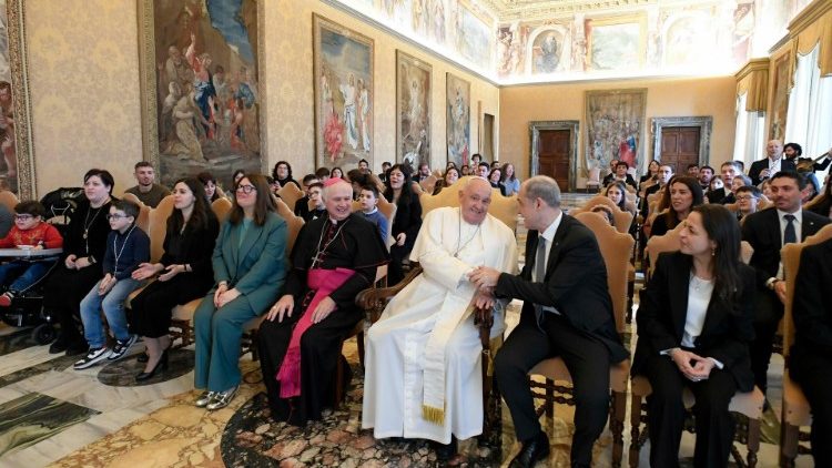 La délégation de l'Action catholique italienne reçue par le Pape François