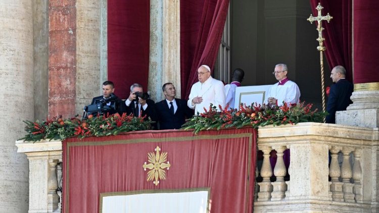 Urbi et Orbi an Weihnachten 2024
