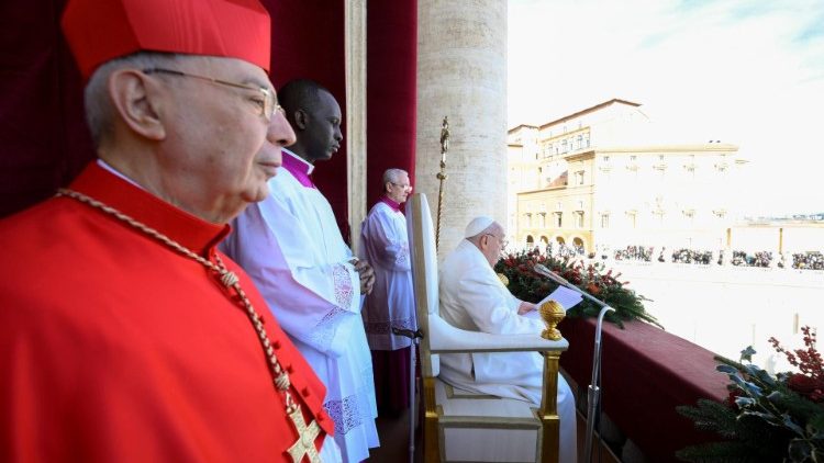 Der Papst beim Urbi et Orbi