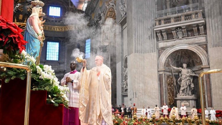 Un momento della celebrazione