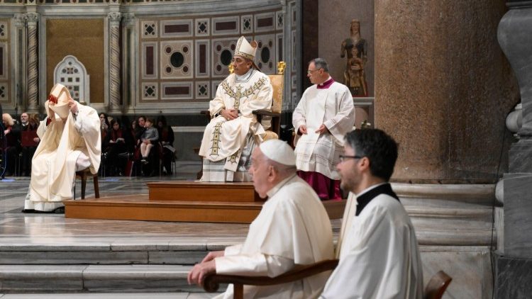 Presence of Pope Francis for the Mass