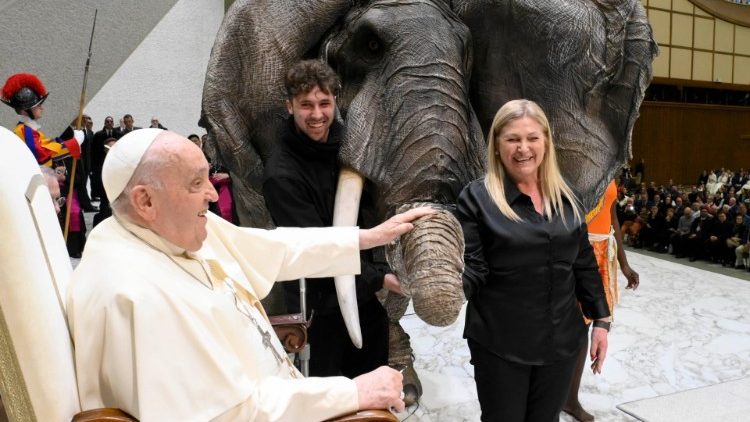 ርእሰ ሊቃነ ጳጳሳት ምስ ኣባላት ጉጅለ ሰርከስ ኣብ ሓፈሻዊ ኣስተምህቶ ትምህርተ ክርስቶስ