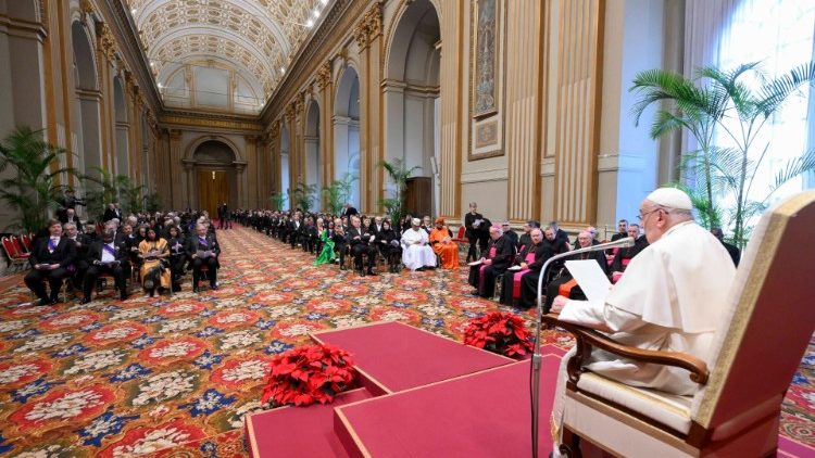 L'udienza del Papa con i membri del Corpo Diplomatico accreditato presso la Santa Sede, 9 gennaio 2025