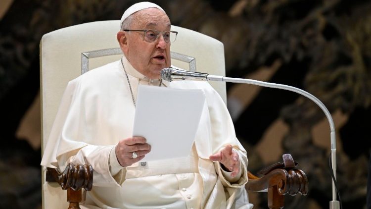 Papież na audiencji ogólnej