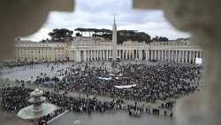 Pope Francis delivers Sunday Angelus address in the Vatican