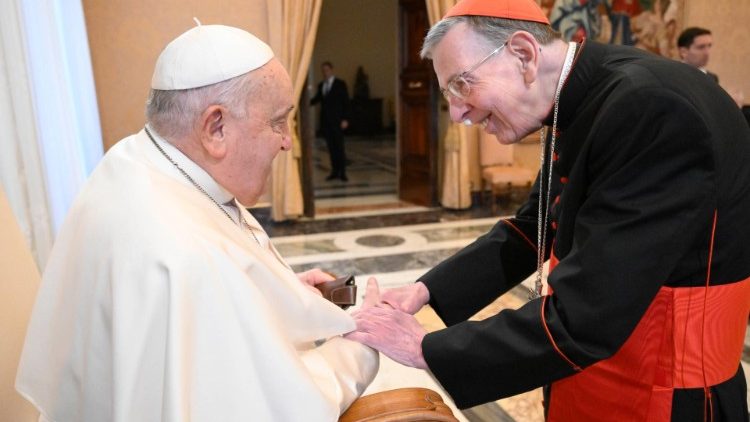 Pope Francis with ecumenical delegation from Finland