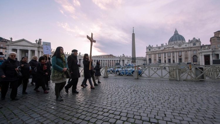 Beim Jubiläum der Frauen im Vatikan 