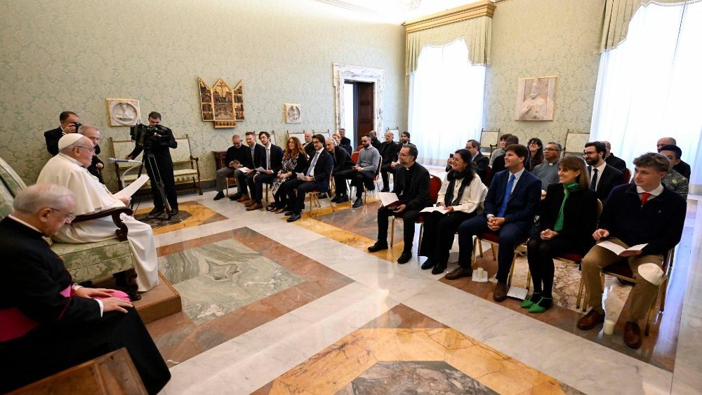 Аўдыенцыя для членаў Папскай сусветнай сеткі малітвы