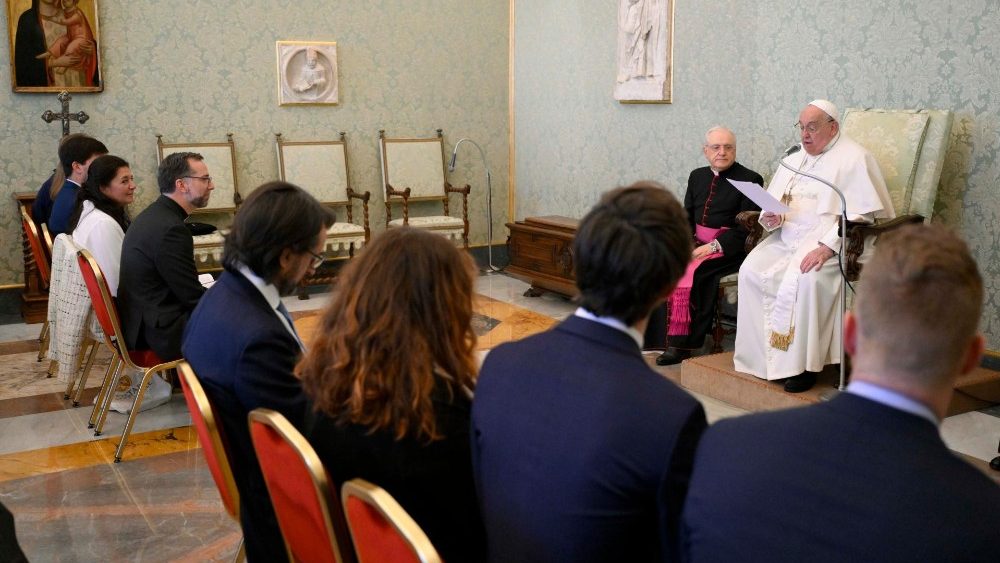 Аўдыенцыя для членаў Папскай сусветнай сеткі малітвы