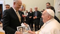 Аўдыенцыя для членаў Папскай сусветнай сеткі малітвы