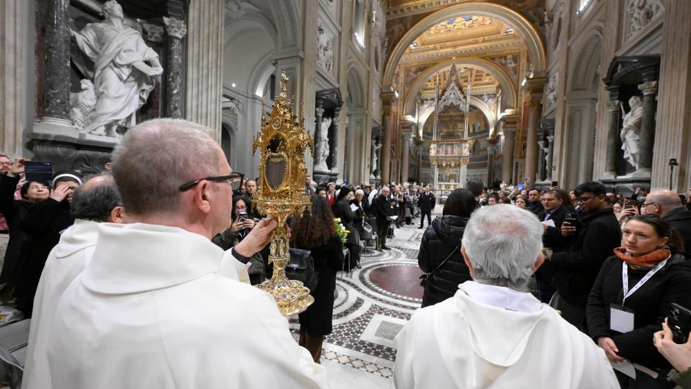 Santa misa internacional en la apertura del Jubileo del Mundo de la Comunicación, viernes 24 de enero de 2025. (Vatican Media)