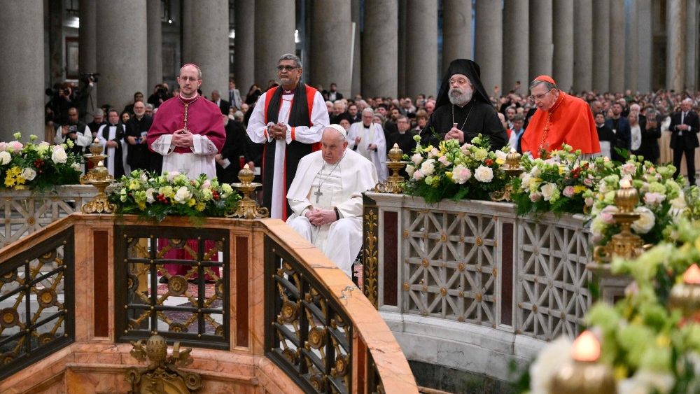 Нешпары з нагоды свята Навяртання апостала Паўла (2025.01.25, Базіліка Святога Паўла па-за мурамі )