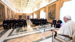 Папата с ректорите на френските семинарии