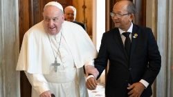 Papa recebe Presidente do Conselho Presidencial de Transição do Haiti