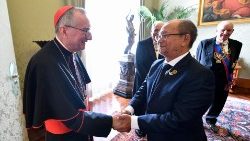 Przewodniczący Prezydenckiej Rady Przejściowej na Haiti z wizytą w Watykanie