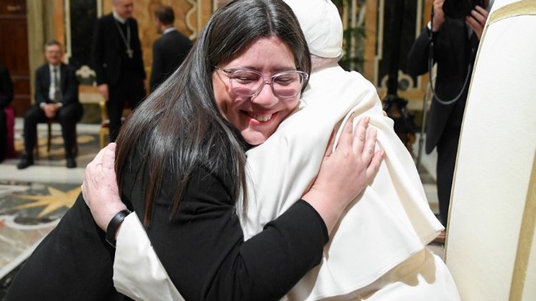 Bei der Audienz an diesem Montag