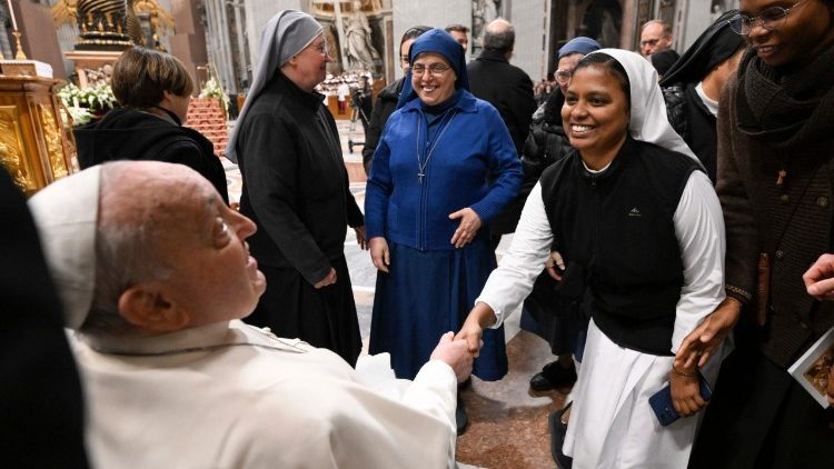 സമർപ്പിതർക്കൊപ്പം ഫ്രാൻസിസ് പാപ്പാ