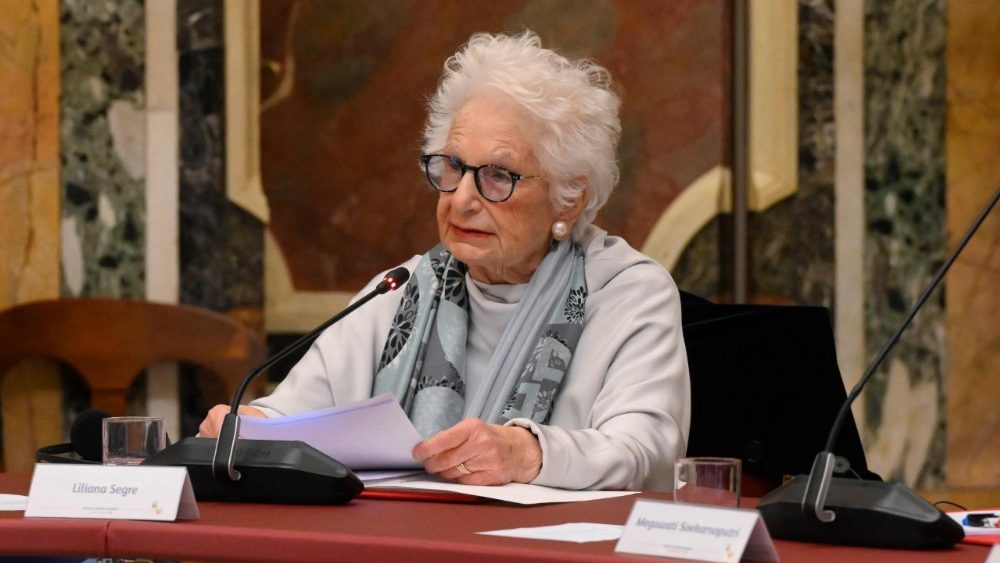 Italská senátorka Liliana Segre, přeživší Auschwitz