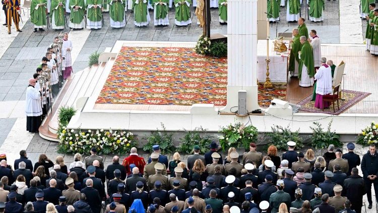 2025.02.09 Santa Messa - Giubileo delle Forze Armate, di Polizia e di Sicurezza