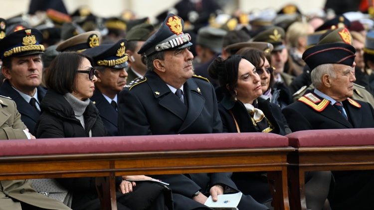 2025.02.09 Santa Messa - Giubileo delle Forze Armate, di Polizia e di Sicurezza